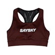 SAYSKY Logo Combat Sports Bra Dames Rood