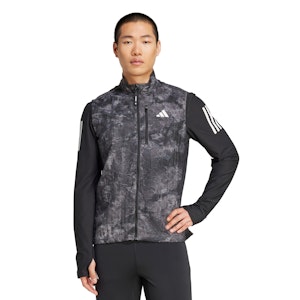 adidas Own The Run Spray Dye Vest Heren adidas Own The Run Spray Dye Vest Heren