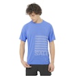 Salomon Sense Aero GFX T-shirt Heren Blauw