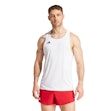 adidas Adizero Essentials Singlet Heren Wit