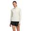 HOKA Glidetech Quarter Zip Shirt Dames Creme