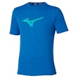 Mizuno Core RB T-shirt Heren Blauw