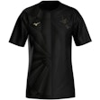 Mizuno Active DryAeroFlow Graphic T-shirt Heren Zwart
