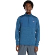 New Balance Athletics Heat Grid Half Zip Shirt Heren Blauw