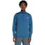 New Balance Athletics Heat Grid Half Zip Shirt Heren Blauw