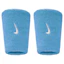 Nike Swoosh Classic Doublewide Wristbands 2-Pack Unisex Blauw