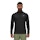 New Balance Space Dye Quarter Zip Shirt Heren Zwart