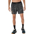 ASICS FujiTrail All Over Print 5 Inch Short Heren Grijs