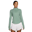 Nike Swift Dri-FIT Half Zip UV Shirt Dames Groen