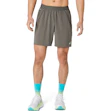 ASICS Road 7 Inch 2-in-1 Short Heren Groen