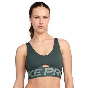 Nike Pro Indy Plunge Dri-FIT Medium Support Padded Sports Bra Dames Nike Pro Indy Plunge Dri-FIT Medium Support Padded Sports Bra Dames