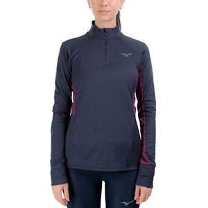 Mizuno Active Warmalite Half Zip Shirt Dames Mizuno Active Warmalite Half Zip Shirt Dames