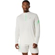 ASICS Icon 1/2 Zip Shirt Heren Wit