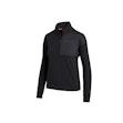Saucony Sunday 1/4 Zip Shirt Dames Zwart