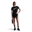 Nike One Swoosh Dri-FIT T-shirt Dames Zwart