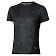 Mizuno Active DryAeroFlow Graphic T-shirt Heren Zwart