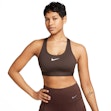 Nike Swoosh Medium-Support Sports Bra Dames Bruin