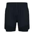 Odlo X-Alp Trail 6 Inch 2-in-1 Shorts Heren Zwart