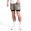 SAYSKY Pace 5 Inch 2-in-1 Shorts Heren Grijs