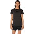 ASICS Road Seamless T-shirt Dames Zwart