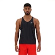 New Balance Athletics Singlet Heren Zwart