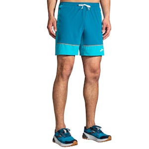 Brooks High Point 7 Inch 2-in-1 Short Heren Brooks High Point 7 Inch 2-in-1 Short Heren