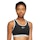 Nike Dri-FIT Swoosh On The Run Lightly Lined Bra Dames Zwart