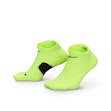 Nike Fast Midweight No-Show Socks Unisex Limegroen