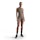 Nike Swift Dri-FIT High-Rise 4 Inch Short Tights Dames Bruin