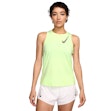 Nike One Swoosh Dri-FIT Tank Top Dames Limegroen