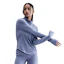 Nike Swift Dri-FIT Half Zip UV Shirt Dames Blauw