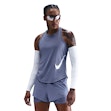 Nike Tempo Swoosh Dri-FIT Tank Top Dames Blauw