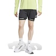 adidas Ultimate Running Reflective 2-in-1 Shorts Heren Zwart