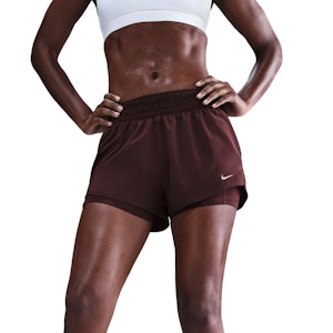 Nike One Dri-FIT Mid-Rise 3 Inch 2-in-1 Shorts Dames Nike One Dri-FIT Mid-Rise 3 Inch 2-in-1 Shorts Dames