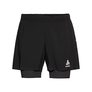 Odlo Zeroweight 5 Inch 2-In-1 Short Heren Odlo Zeroweight 5 Inch 2-In-1 Short Heren