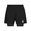 Odlo Zeroweight 5 Inch 2-In-1 Short Heren Zwart