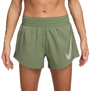 Nike One Swoosh Dri-FIT Mid-Rise Brief-Lined Shorts Dames Nike One Swoosh Dri-FIT Mid-Rise Brief-Lined Shorts Dames