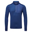 Ronhill Tech Winter 1/2 Zip Shirt Heren Blauw