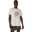 ASICS FujiTrail Logo T-shirt Heren Creme