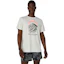 ASICS FujiTrail Logo T-shirt Heren Creme