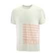 Salomon Sense Aero GFX T-shirt Heren Creme