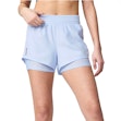 Brooks Dash 2-in-1 Shorts Dames Blauw