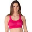 PureLime Padded Athletic Bra Dames Rood