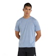 New Balance Athletics T-shirt Heren Blauw