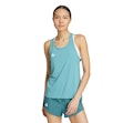 adidas Adizero Essentials Tank Top Dames Blauw