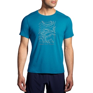 Brooks Distance T-shirt 2.0 Heren Brooks Distance T-shirt 2.0 Heren