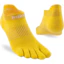 Injinji Run Lightweight No-Show Socks Dames Geel
