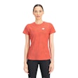 New Balance Q Speed Jacquard T-shirt Dames Oranje