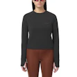 Salomon Essential Lightwarm Crew Neck Pullover Dames Zwart