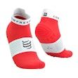 Compressport Pro Racing Socks V4.0 Run Low Unisex Rood